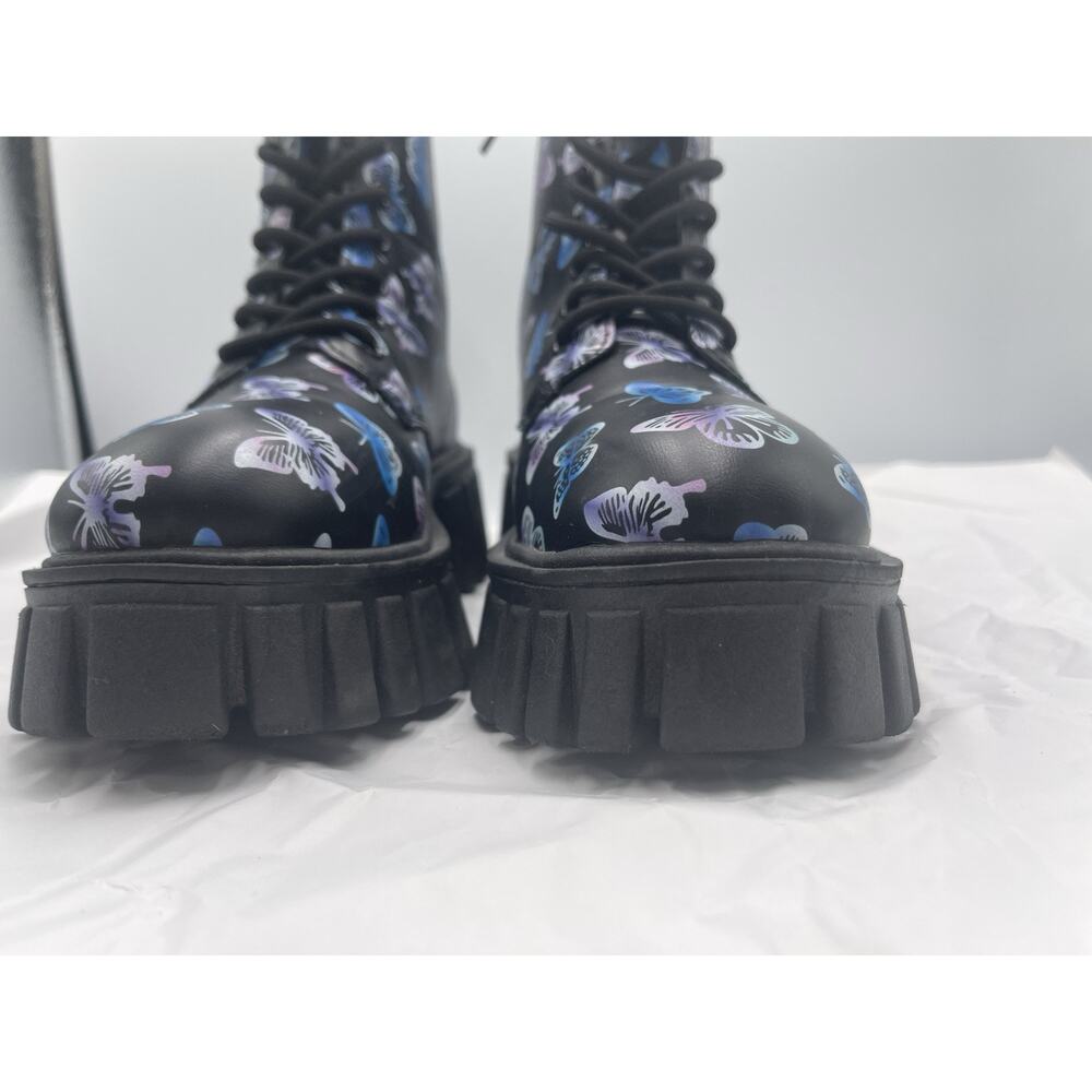 Butterfly Combat Boot Women’s Size 40 (US‎ Size 9.5-10) - Picture 2 of 15